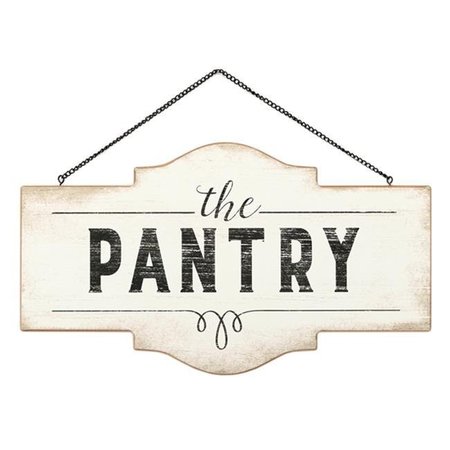 OPEN ROAD BRANDS Open Road Brands 90170464-S The Pantry Hanging Wood Sign 90170464-S